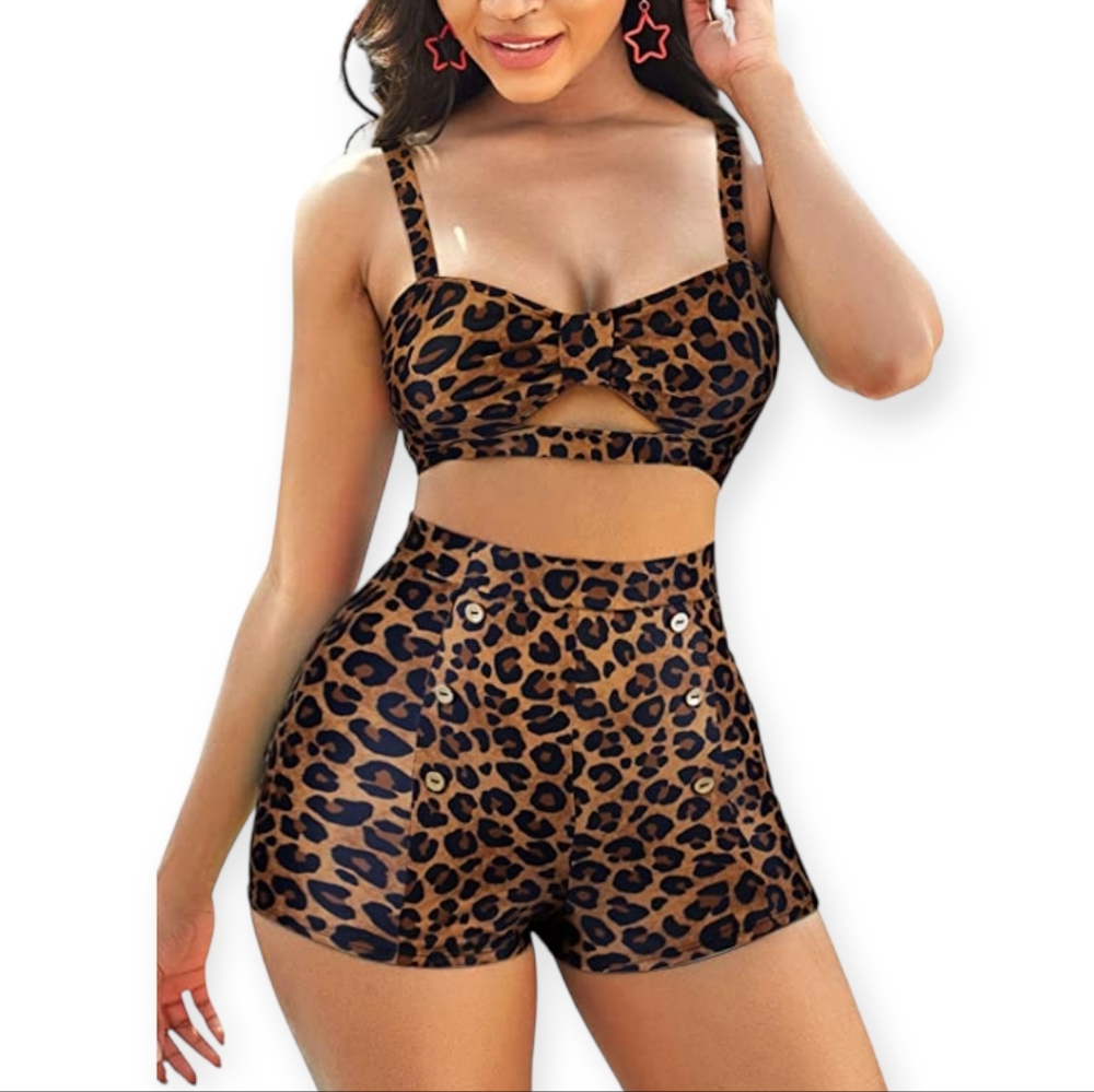 Vintage Boyshort Bikini